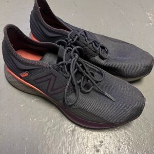 New Balance Men's Black and Red Athletic Shoes
